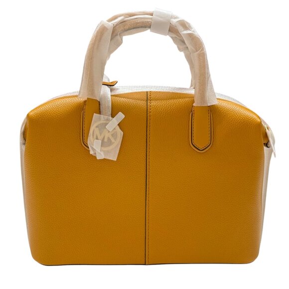 Michael Kors Hyde Pebbled Leather Satchel (NWT) - Picture 7 of 12